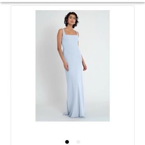 Jenny Yoo Light Blue Gown